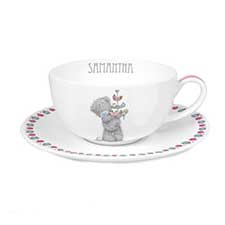 Personalised Me to You Bear Cupcake Teacup & Saucer Image Preview
